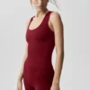 Alo Softsculpt No Nonsense Bra Tank – Summer Romance Red