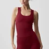 Alo Softsculpt No Nonsense Bra Tank – Summer Romance Red