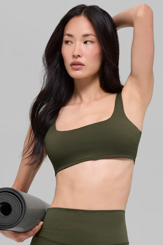 Alo Softsculpt Precision-bh – Green Olive