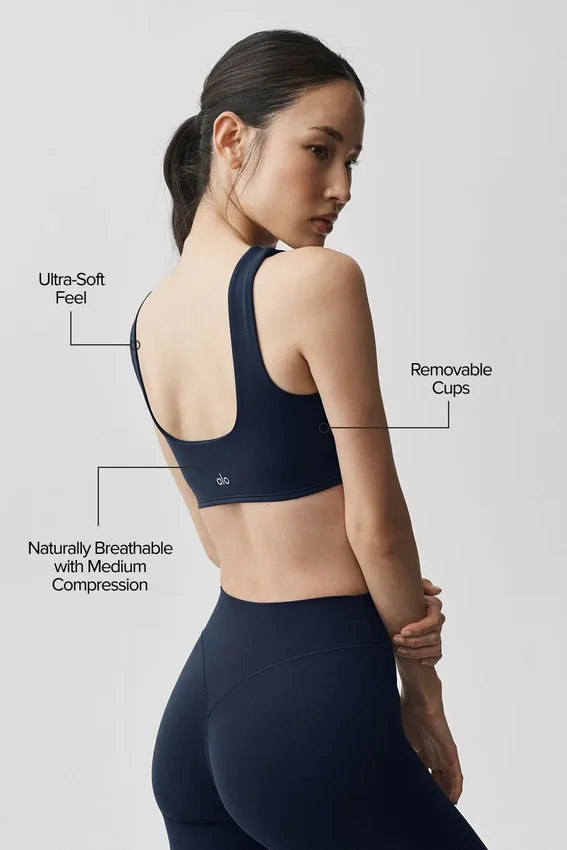 Alo Softsculpt Precision-bh – Navy