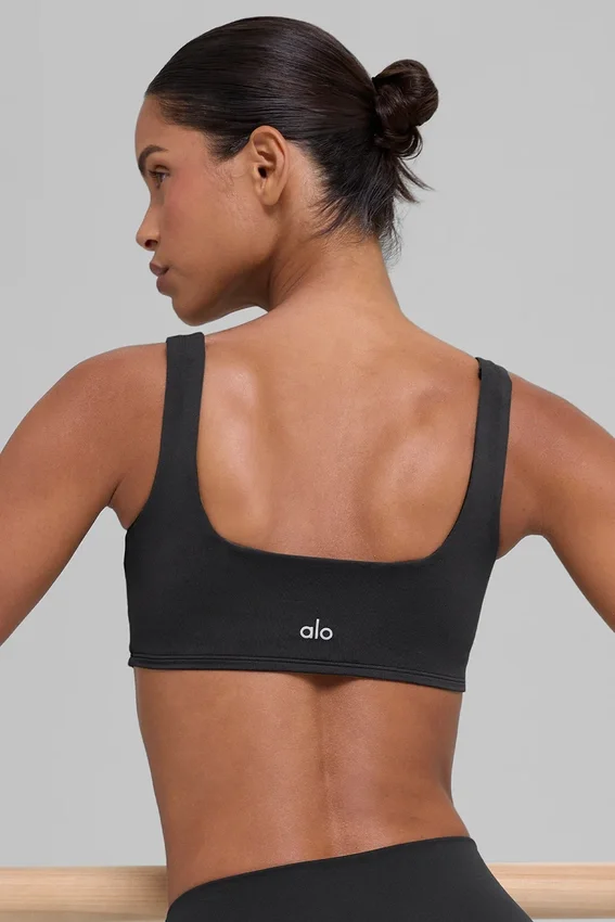 Alo Softsculpt Precision-bh – svart