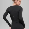 Alo Softsculpt Precision långärmad tröja – svart
