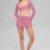 Alo Softsculpt Precision minikjol – Pink Wild Rose
