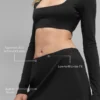 Alo Softsculpt Precision-minikjol – svart
