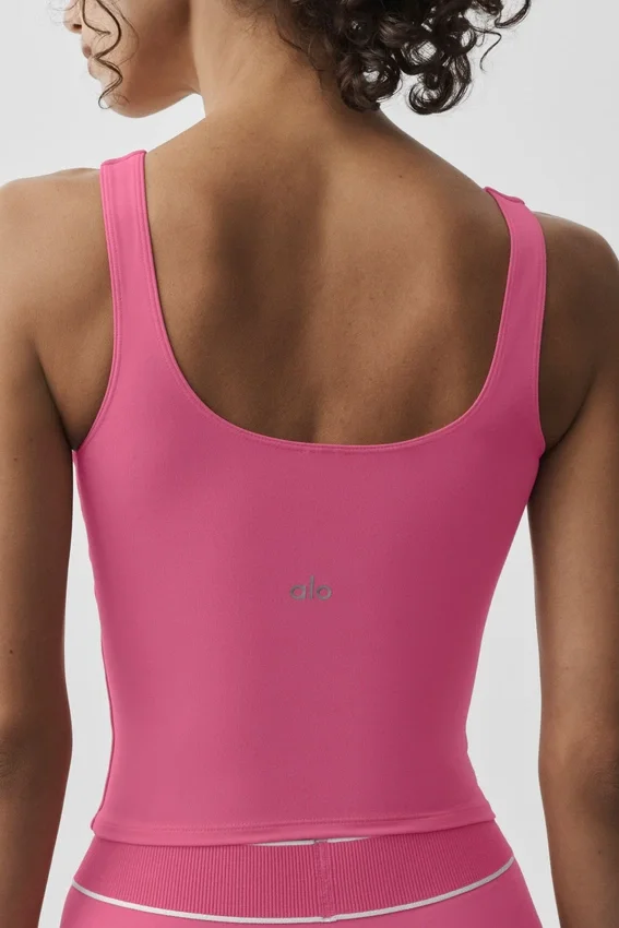 Alo Softsculpt Precision Tank – Paradise Pink