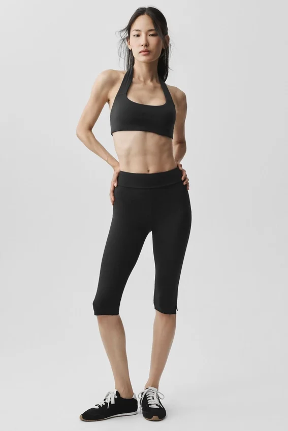 Alo Softsculpt Shoreline Capri – Svart