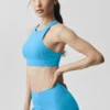 Alo Softsculpt Superset-bh – azurblå