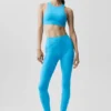 Alo Softsculpt Superset-bh – azurblå