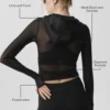 Alo Softsculpt Superset-jacka med hel dragkedja – svart