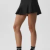 Alo Softsculpt Topspin tenniskjol – svart