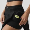 Alo Softsculpt Topspin tenniskjol – svart