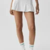 Alo Softsculpt Topspin tenniskjol – vit