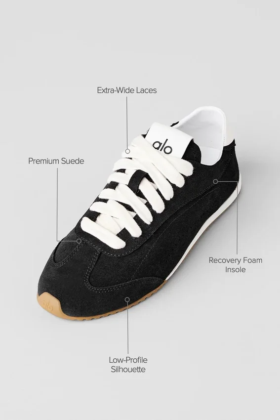 Alo Sunset Sneaker – Svart
