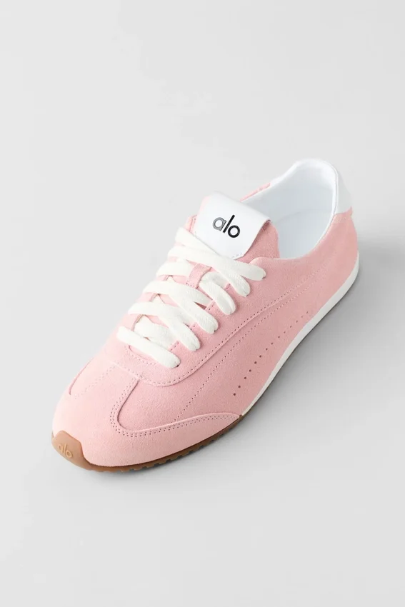 Alo Sunset Sneakers – solkysst rosa