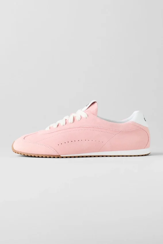 Alo Sunset Sneakers – solkysst rosa