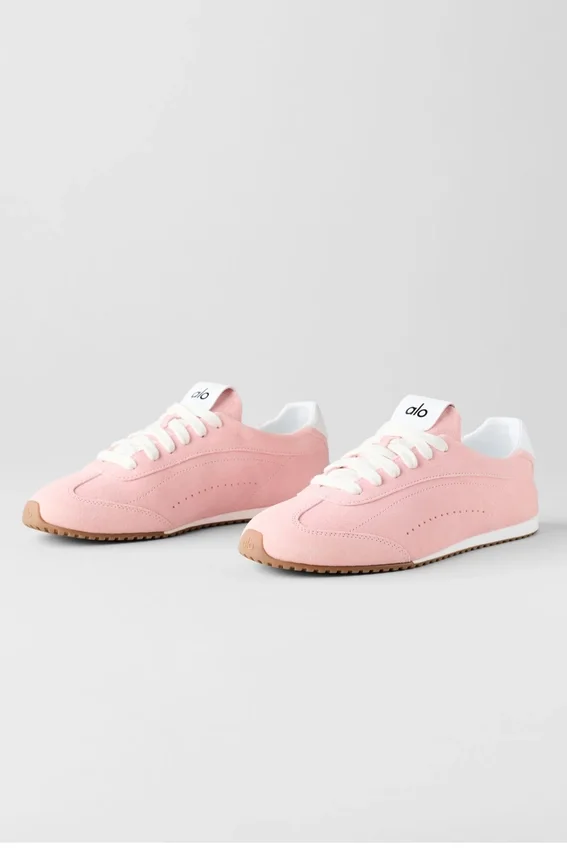Alo Sunset Sneakers – solkysst rosa