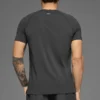 Alo Vapor Crewneck Short Sleeve – Anthracite