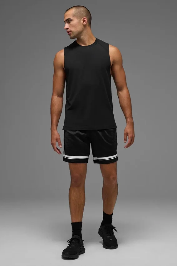 Alo Vapor Muscle Tank – Svart