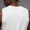 Alo Vapor Muscle Tank – White