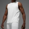 Alo Vapor Muscle Tank – White