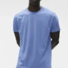 Alo Vapor T-shirt med rund hals och kortärmad design – Provence Blue