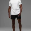 Alo Vapor T-shirt med rund hals och kortärmat design – White