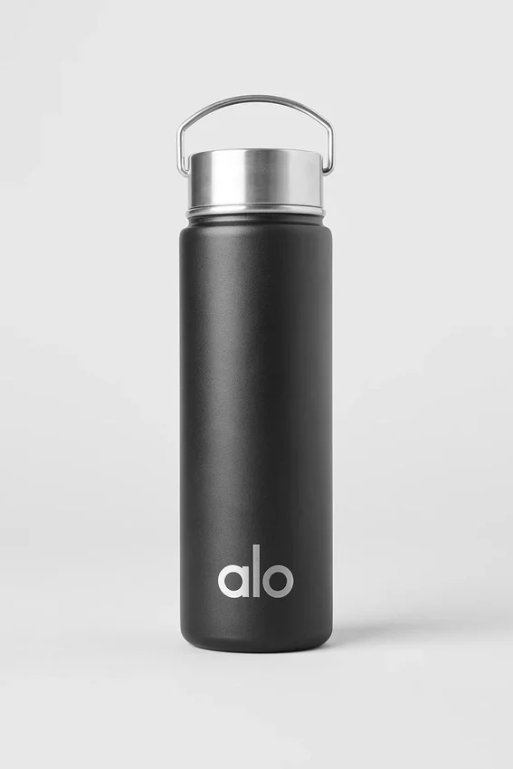 Alo-vattenflaska – svart