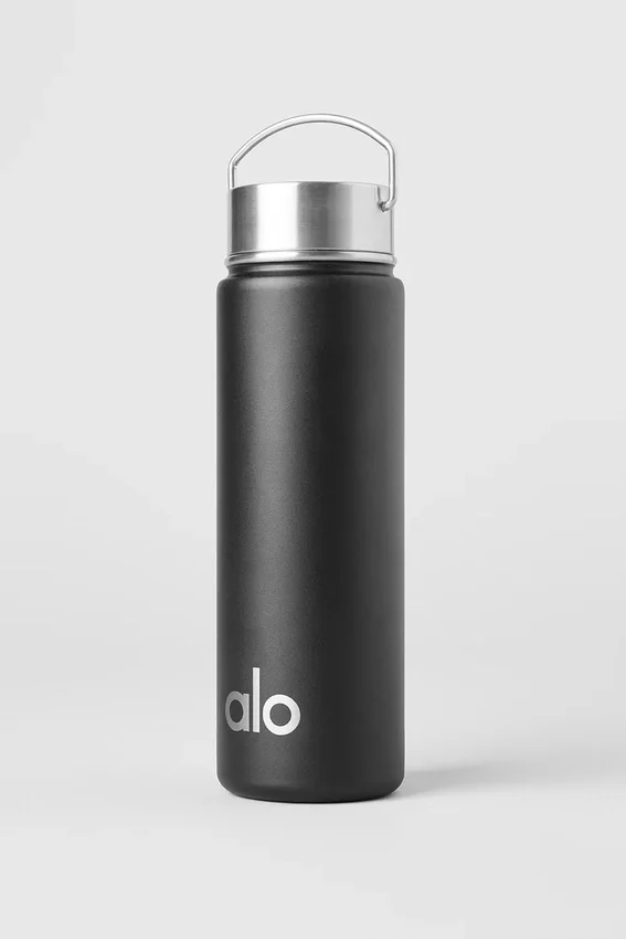 Alo-vattenflaska – svart