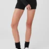 Alolux High-Waist Me Time-shorts – svarta