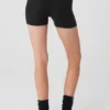 Alolux High-Waist Me Time-shorts – svarta