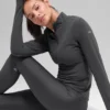 Alosoft 1/2 Zip Rapid-tröja – antracit