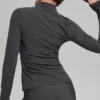 Alosoft 1/2 Zip Rapid-tröja – antracit