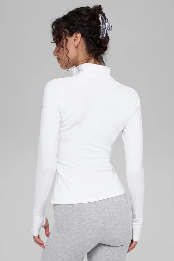 Alosoft 1/2 Zip Rapid Tröja – Vit