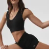 Alosoft Affection V-ringad BH-tank – svart