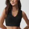 Alosoft Affection V-ringad BH-tank – svart