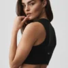 Alosoft Affection V-ringad BH-tank – svart