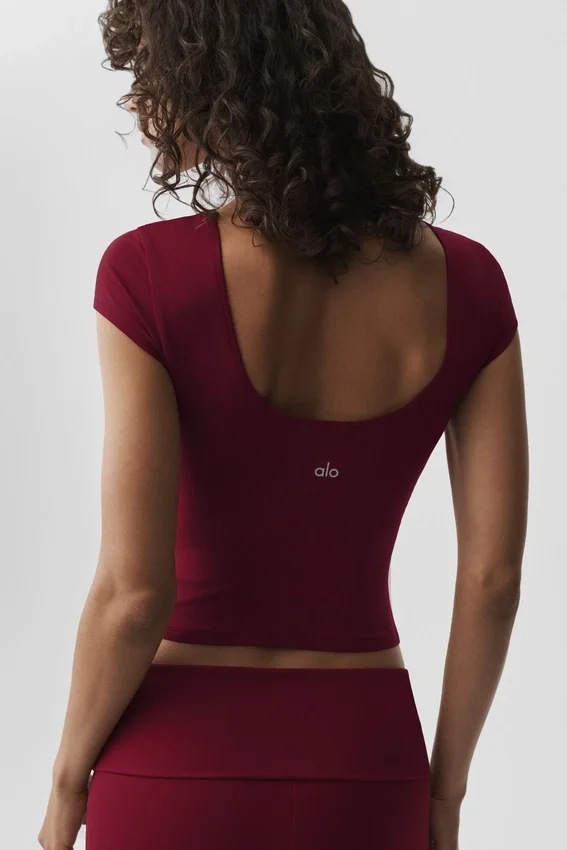 Alosoft Back for More T-shirt – Summer Romance Red