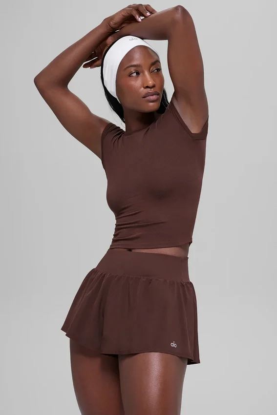 Alosoft Back for More Tee – Brownstone