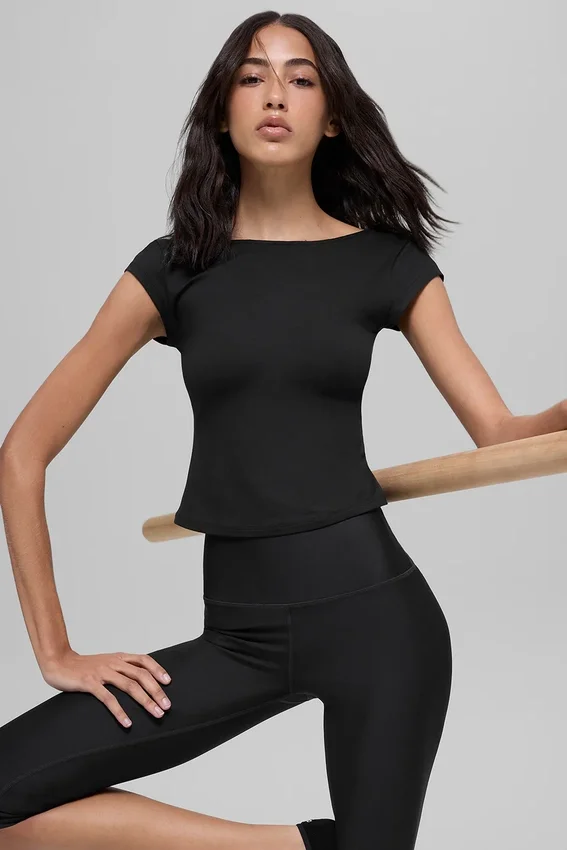 Alosoft Back for More Tee – Svart