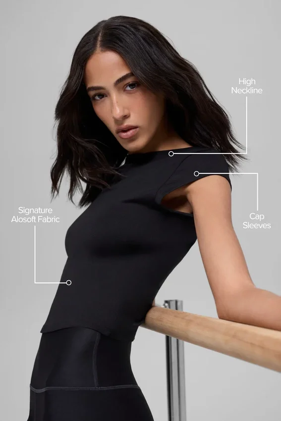 Alosoft Back for More Tee – Svart