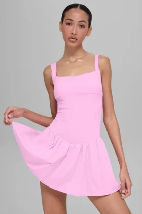 Alosoft Break Point tennisklänning – Candy Heart Pink