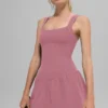Alosoft Break Point tennisklänning – Pink Wild Rose
