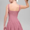 Alosoft Break Point tennisklänning – Pink Wild Rose