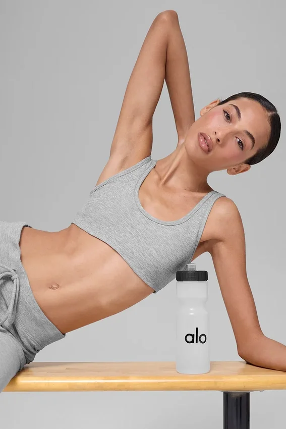 Alosoft Center Stage-bh – Athletic Heather Grey