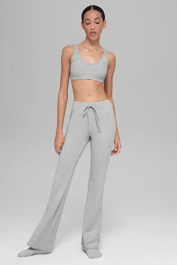 Alosoft Center Stage-bh – Athletic Heather Grey