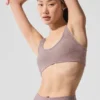 Alosoft Center Stage-bh – mörkrosa Quartz Heather