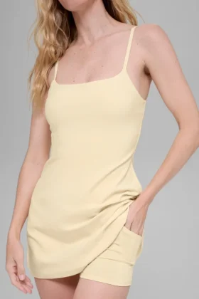 Alosoft Encore tennisklänning – Candlelight Yellow