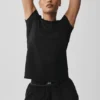 Alosoft Finesse-T-shirt – svart
