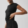 Alosoft Finesse-T-shirt – svart