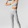 Alosoft High-Waist 7/8 Better Together Leggings – Athletic Heather Grey